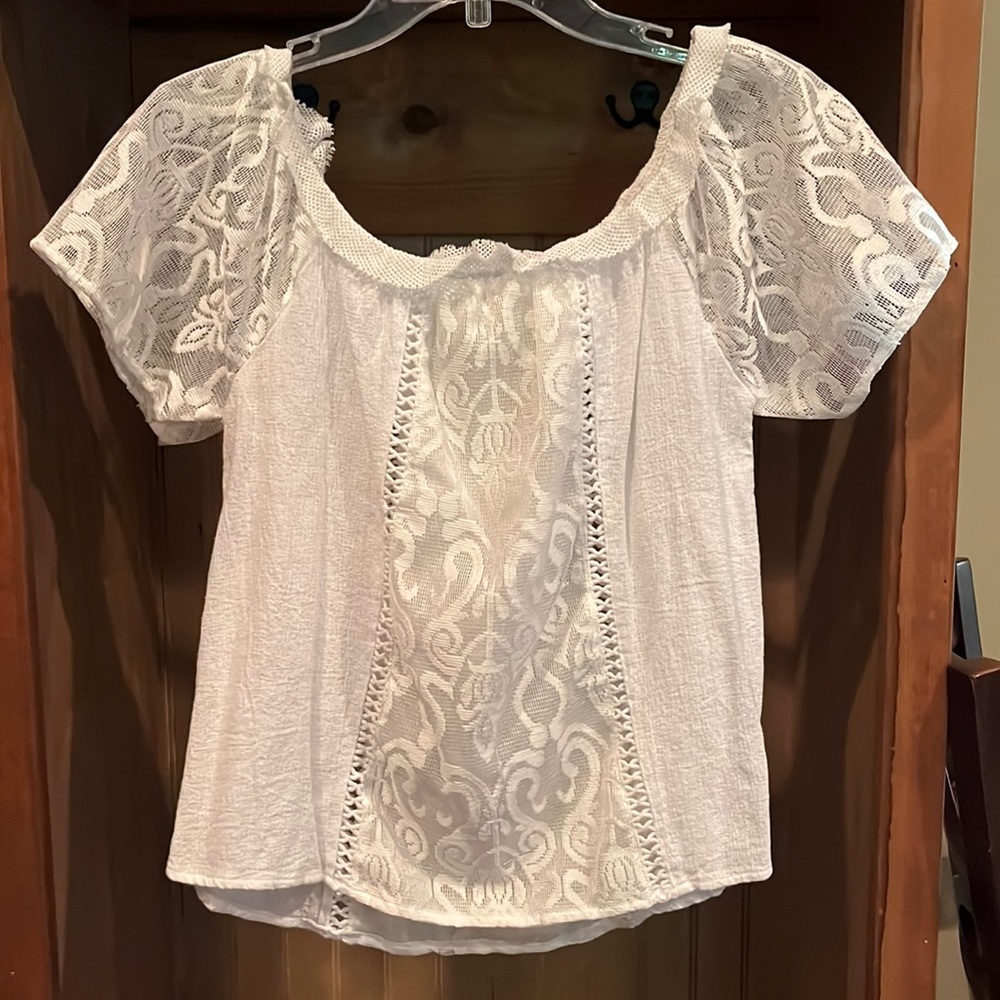 NWOT small white blouse